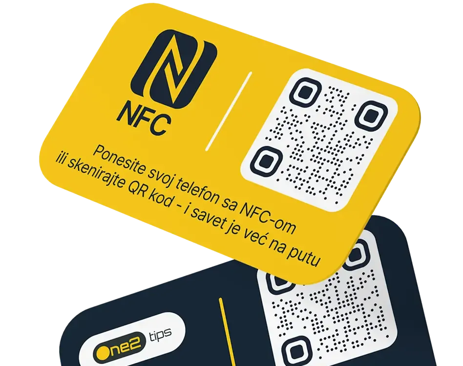Davanje bakšiša putem NFC-a